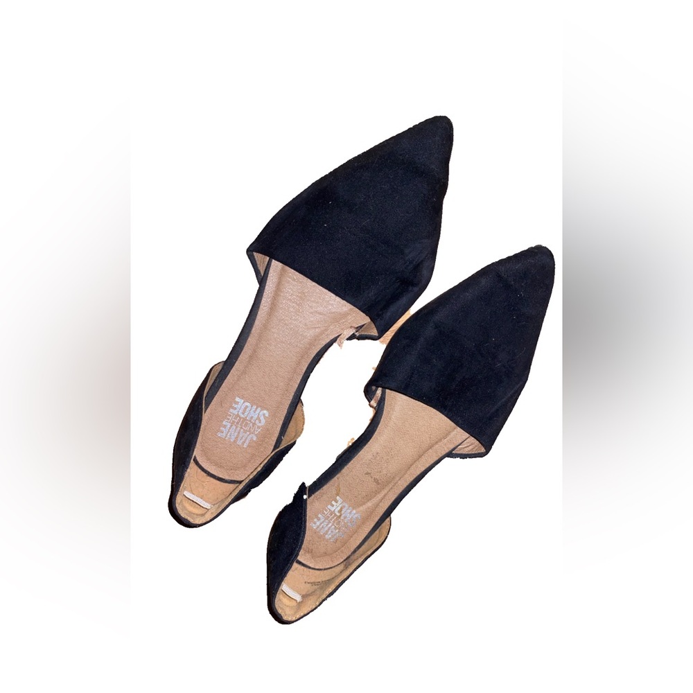 JANE AND THE SHOE Black Flats